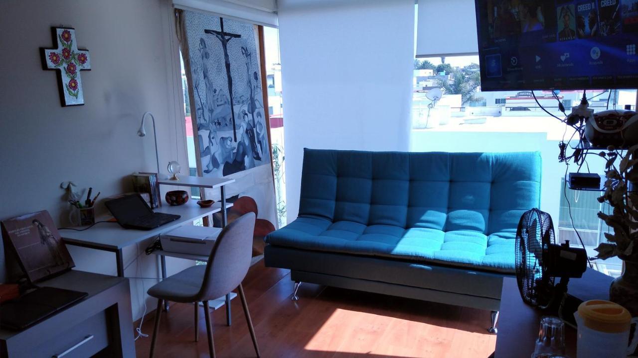 Habitacion Matrimonial Con Cama Y Sofa Para Cuatro Personas Tlaxcalancingo Exterior foto